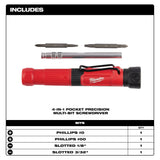 Milwaukee 48-22-2932 4-in-1 Pocket Precision Multi-Bit Screwdriver - 2