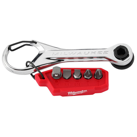 Milwaukee 48-22-2950 7-in-1 Multi-Bit Mini Ratchet