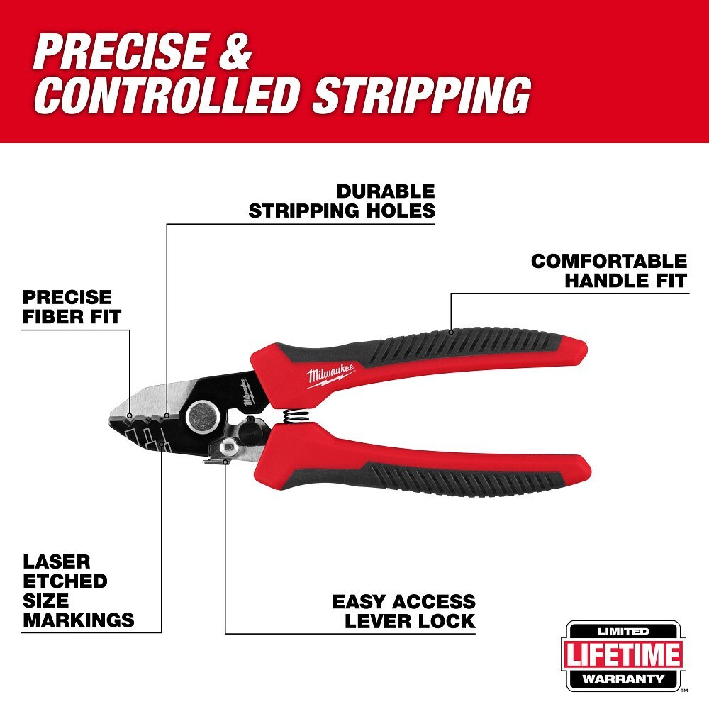 Milwaukee 48-22-3013 Tri-Hole Fiber Stripper - 2