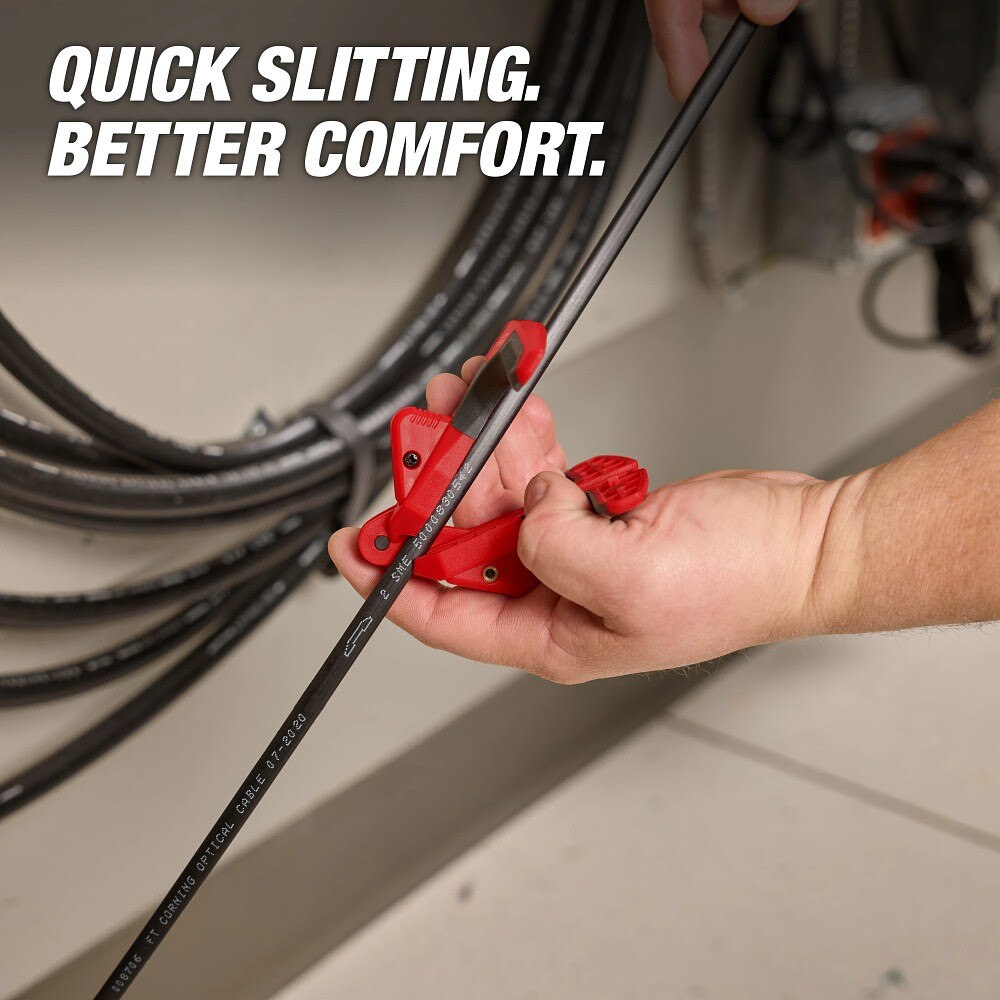 Milwaukee 48-22-3015 Fiber Optic Drop Cable Slitter - 4
