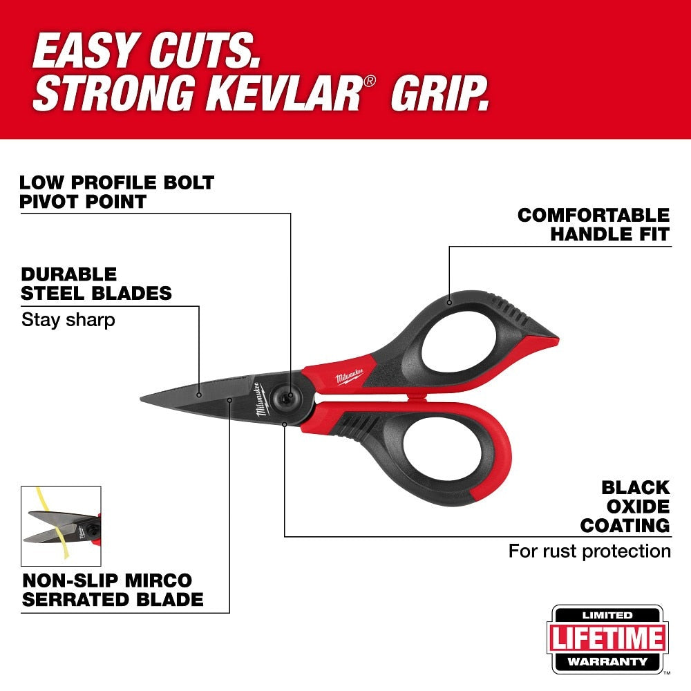 Milwaukee 48-22-3017 Kevlar Shears - 2