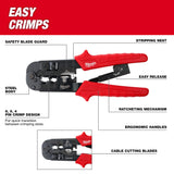 Milwaukee 48-22-3076 Ratcheting Modular Crimper & Stripper - 2