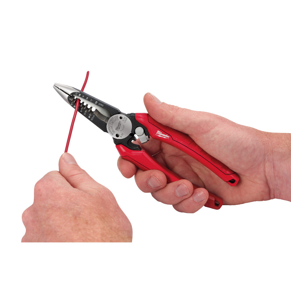 Milwaukee 48-22-3079 8GA - 20GA 6 IN 1 Combination Wire Pliers - 10