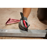 Milwaukee 48-22-3113 Double Sided Black Jobsite Marker with Fine Point and Chisel Tip - 5