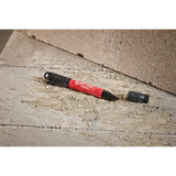 Milwaukee 48-22-3113 Double Sided Black Jobsite Marker with Fine Point and Chisel Tip - 6