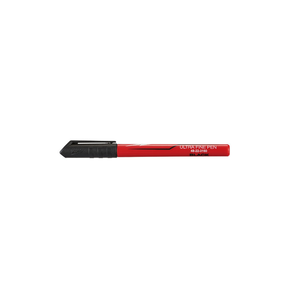 Milwaukee 48-22-3160 12 Pack INKZALL Black Ultra Fine Point Pens - 2