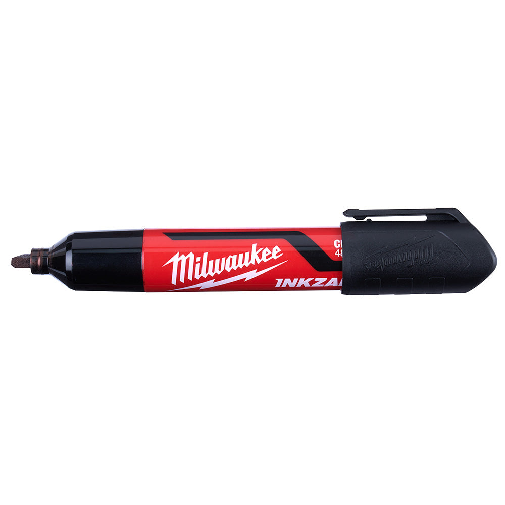 Milwaukee 48-22-3250 INKZALL 3PC Large Chisel Tip Black Marker - 3