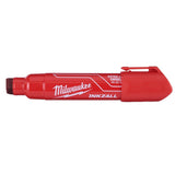 Milwaukee 48-22-3266 INKZALL Extra Large Chisel Tip Red Marker, 12 Pack - 3
