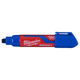 Milwaukee 48-22-3267 INKZALL Extra Large Chisel Tip Blue Marker - 3