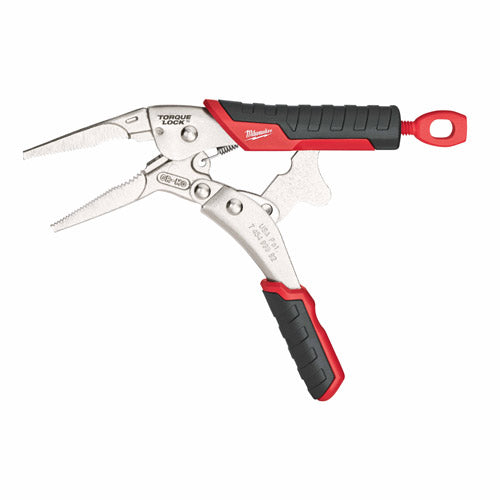 Milwaukee 48-22-3406 6" TORQUE LOCK LONG NOSE LOCKING PLIERS WITH GRIP - 4