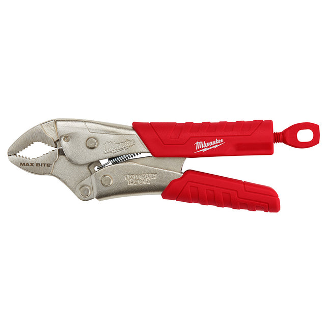 Milwaukee 48-22-3707 7"  CURVED JAW LOCKING PLIERS WITH MAXBITE AND DURABLE GRIP