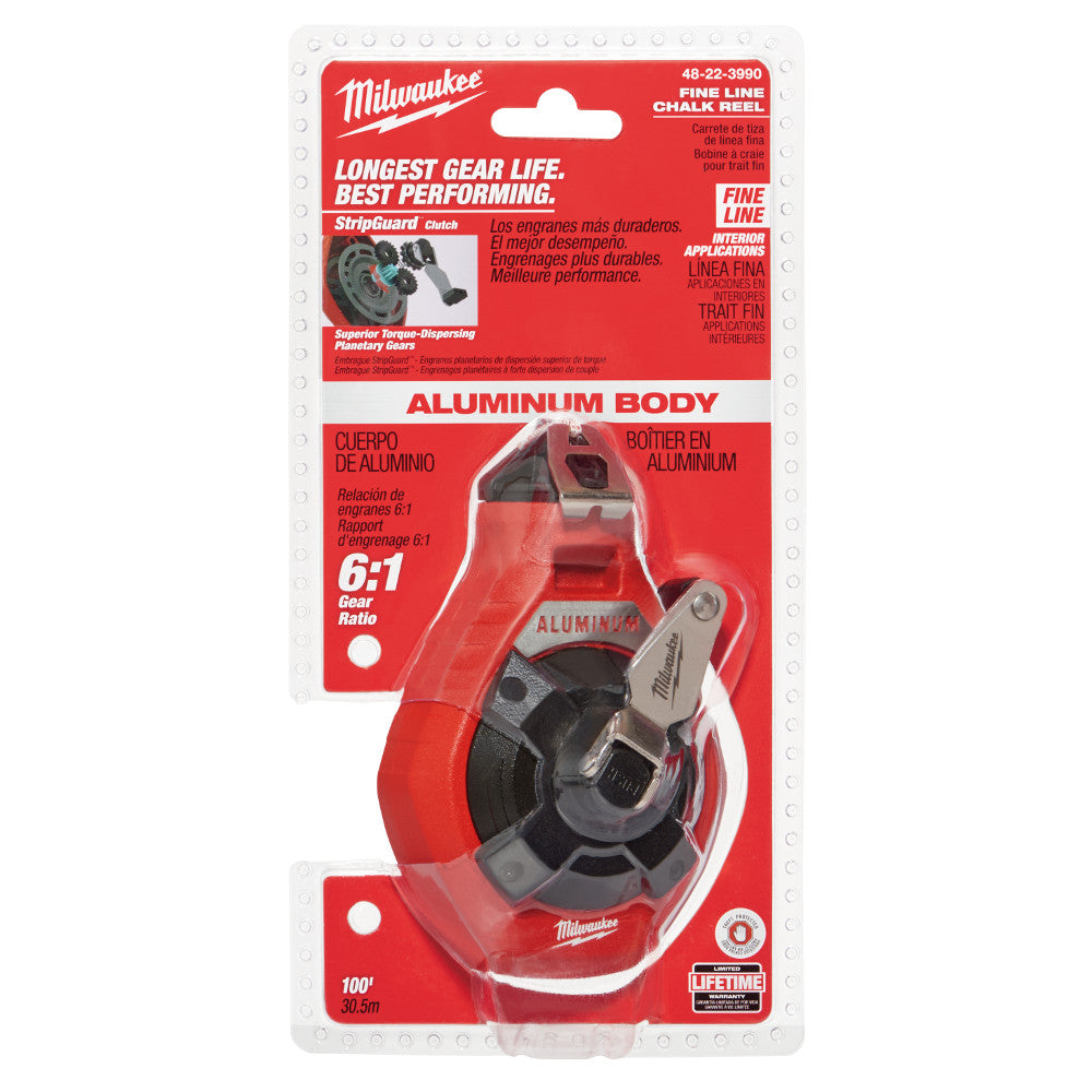 Milwaukee 48-22-3990 100' PRECISION CHALK N REEL BARE - 6