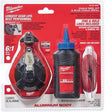 Milwaukee 48-22-3993T Aluminum Chalk Reel Kit for Fast Accurate Layout and Marking