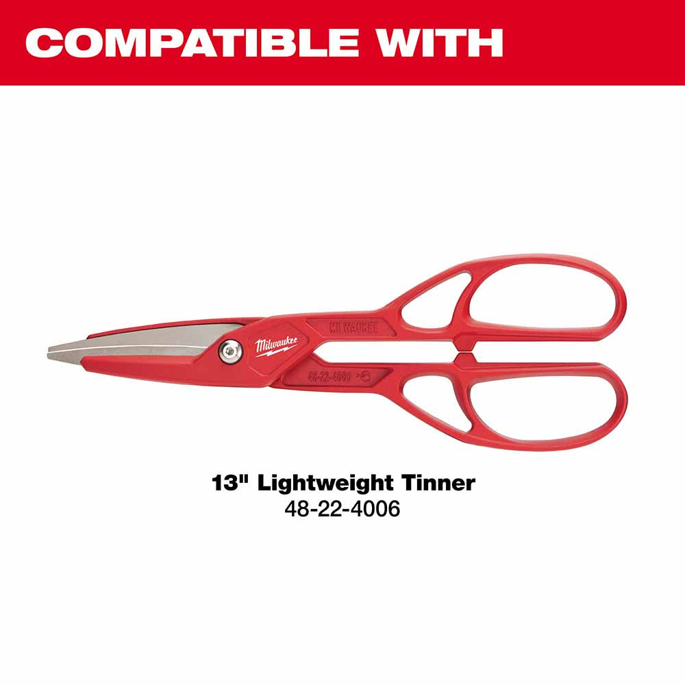 Milwaukee 48-22-4007 Lightweight Tinner Replacement Blades - 3