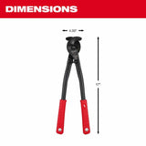 Milwaukee 48-22-4016 17" Utility Cable Cutter - 4