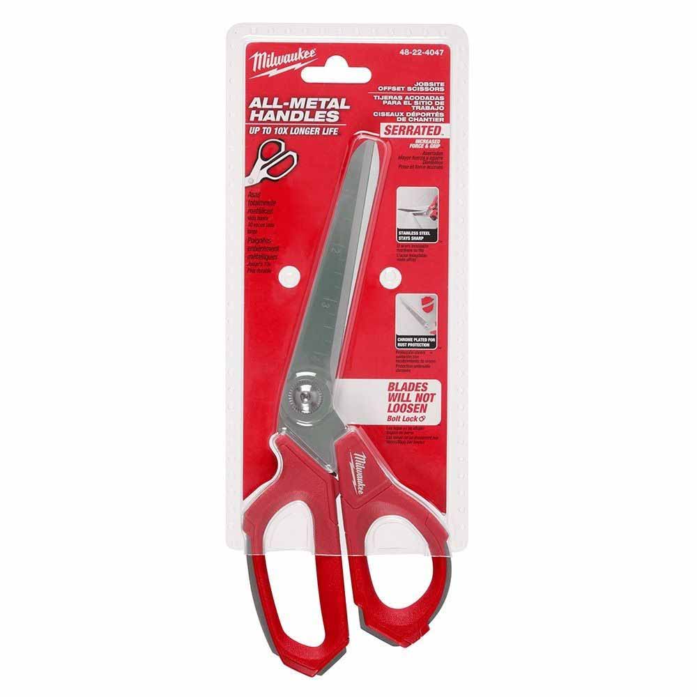 Milwaukee 48-22-4047 Jobsite Offset Scissors - 3