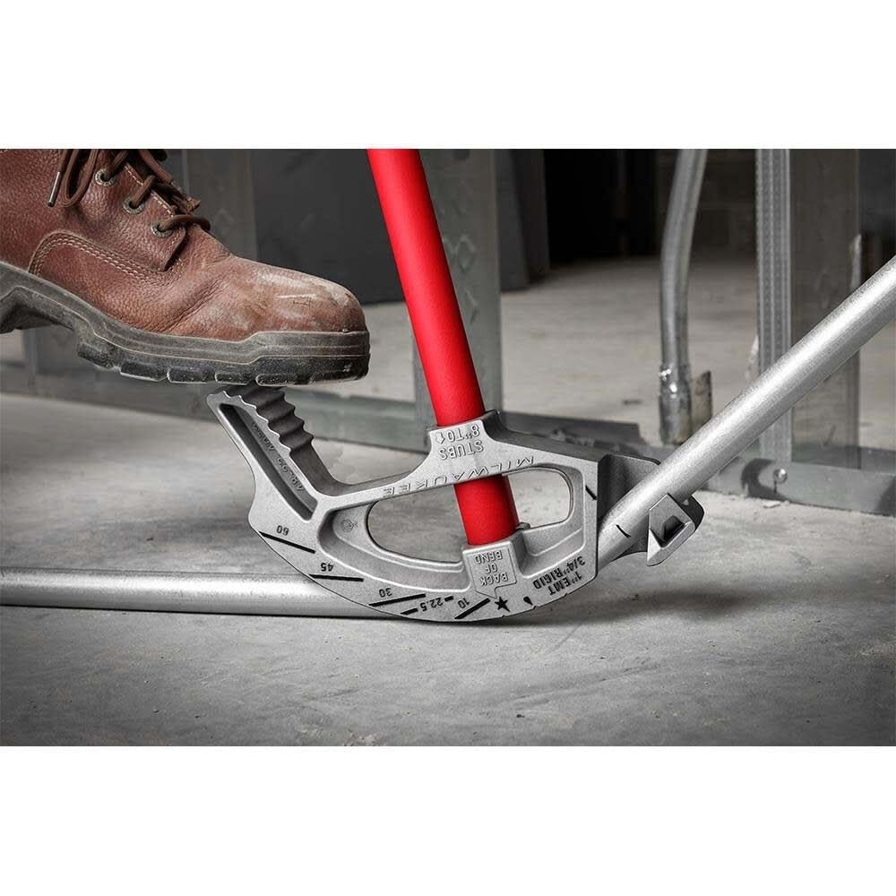 Milwaukee 48-22-4072 1 Inch EMT Aluminum Conduit Bender with Steel Handle and High-Contrast Markings - 7