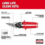 Milwaukee 48-22-4540 Left Cutting Aviation Snips - 3