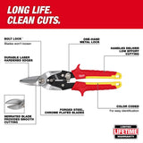 Milwaukee 48-22-4560 Straight Cutting Aviation Snips - 3