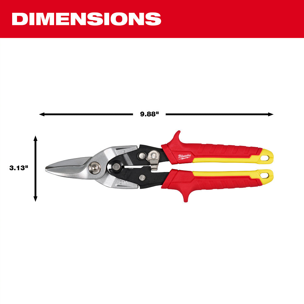 Milwaukee 48-22-4560 Straight Cutting Aviation Snips - 4