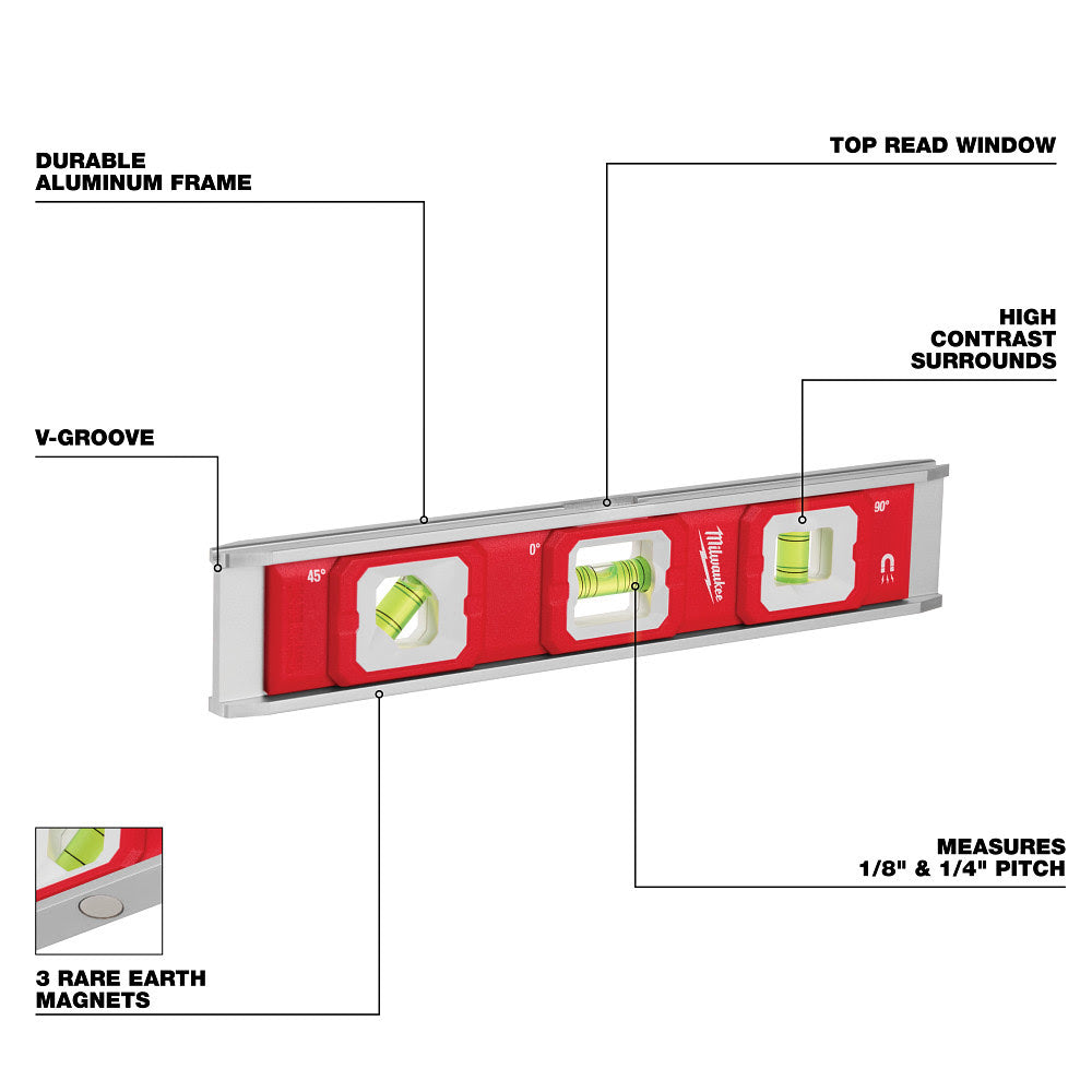 Milwaukee 48-22-5106 10" Torpedo Level - 2