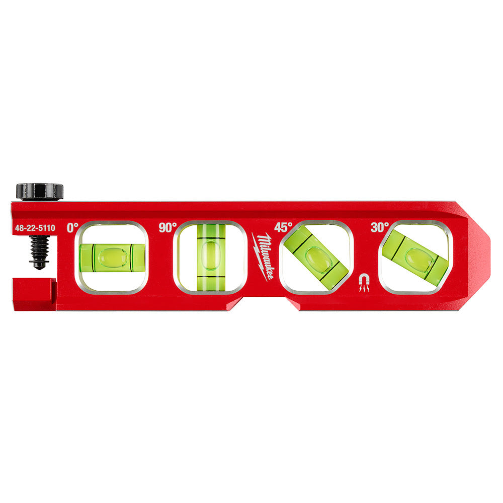 Milwaukee 48-22-5110 6.5” Pipe Lock Billet Torpedo Level