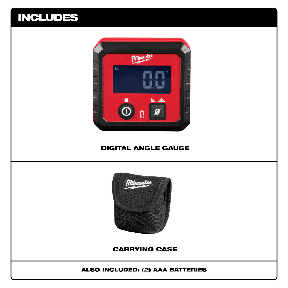 Milwaukee 48-22-5602 Digital Angle Gauge - 2