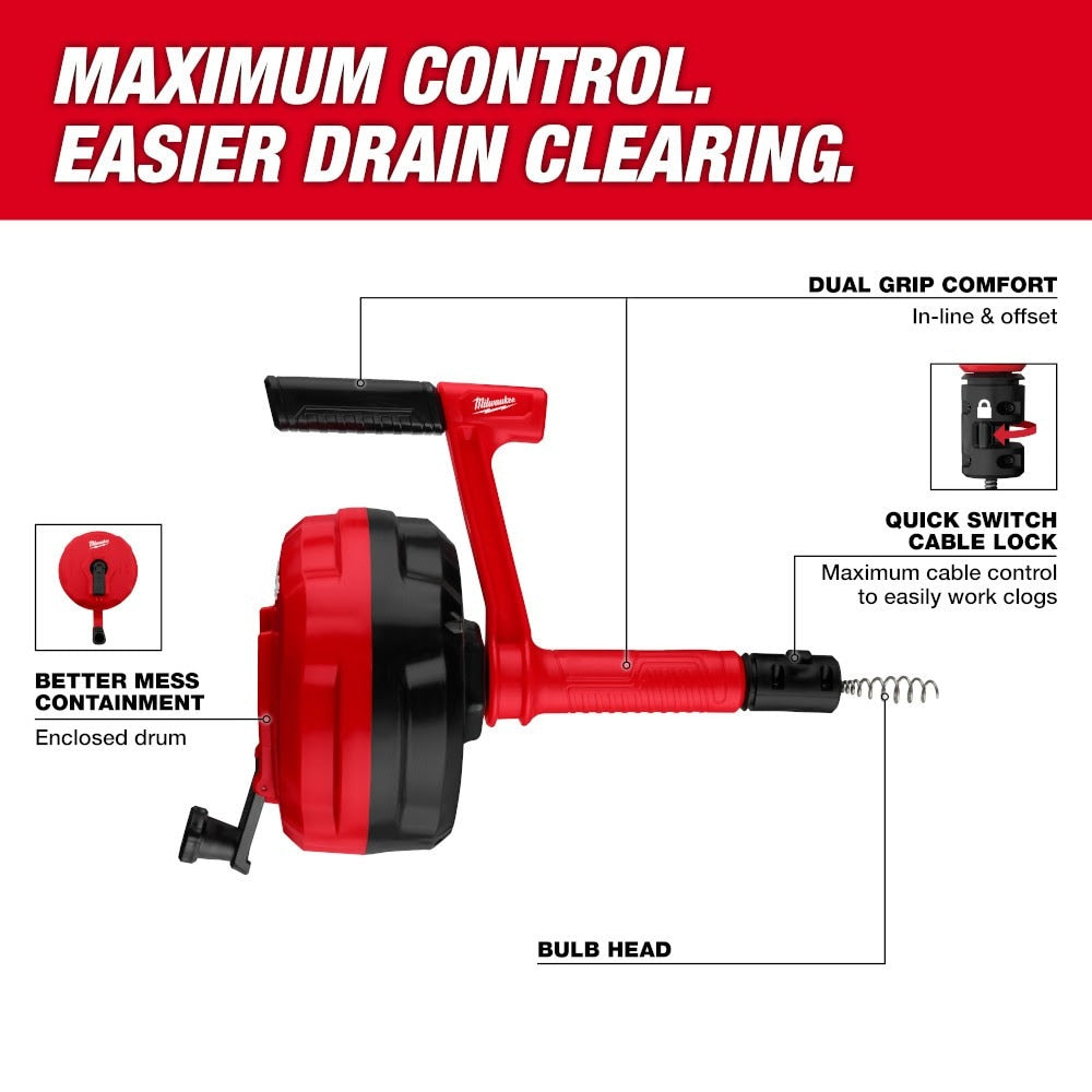 Milwaukee 48-22-5760 25' Hand Auger - 2