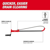 Milwaukee 48-22-5765 3' Toilet Auger - 2