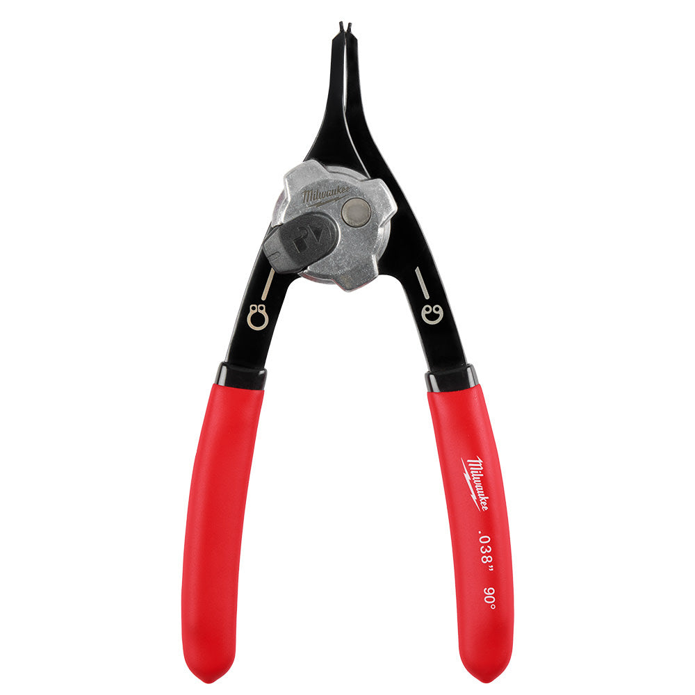 Milwaukee 48-22-6530 .038" Convertible Snap Ring Pliers - 18 Degree