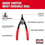 Milwaukee 48-22-6530 .038" Convertible Snap Ring Pliers - 18 Degree - 2