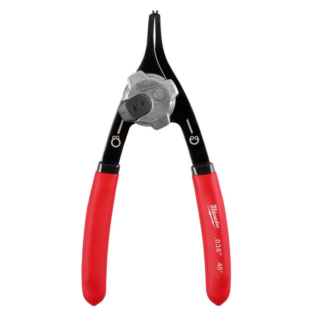 Milwaukee 48-22-6531 .038" Convertible Snap Ring Pliers - 45 Degree