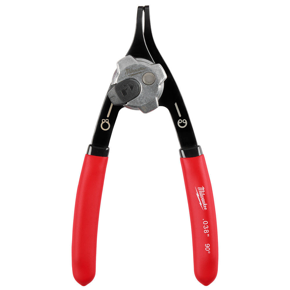 Milwaukee 48-22-6532 .038" Convertible Snap Ring Pliers - 90 Degree