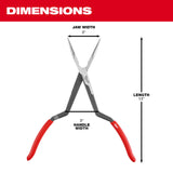 Milwaukee 48-22-6540 13" Long Reach Pliers - Straight Nose - 4