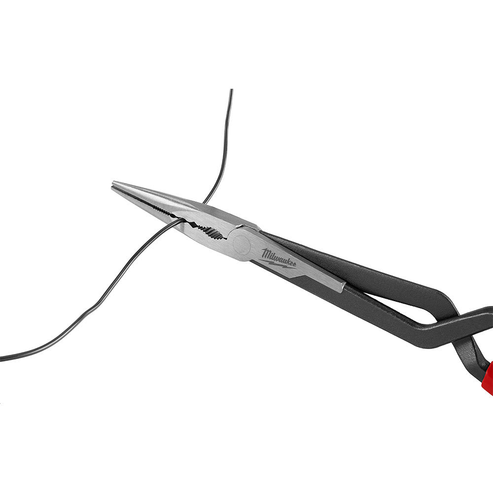 Milwaukee 48-22-6541 13" Long Reach Pliers - 45 Degree Nose - 10