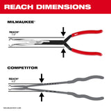 Milwaukee 48-22-6560 13" Long Reach Hose Grip Pliers -5/16" - 3