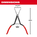 Milwaukee 48-22-6560 13" Long Reach Hose Grip Pliers -5/16" - 4