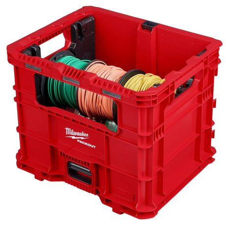 Milwaukee 48-22-8043 PACKOUT Wire Pulling XL Crate 19 x 15.88 x 15.69" with Insert