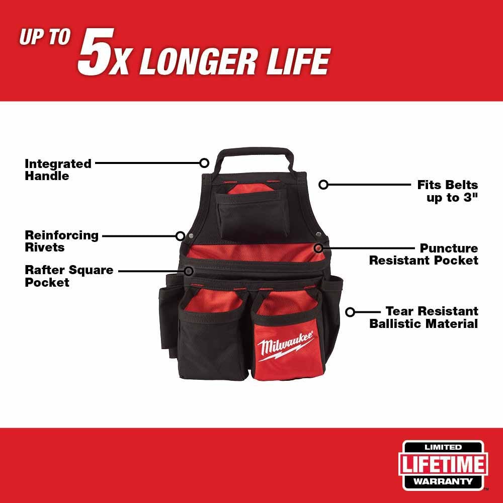 Milwaukee 48-22-8121 Carpenters Pouch - 3