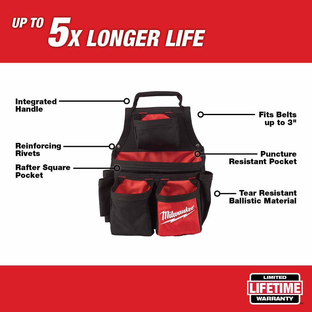 Milwaukee 48-22-8121 Carpenters Pouch - 3