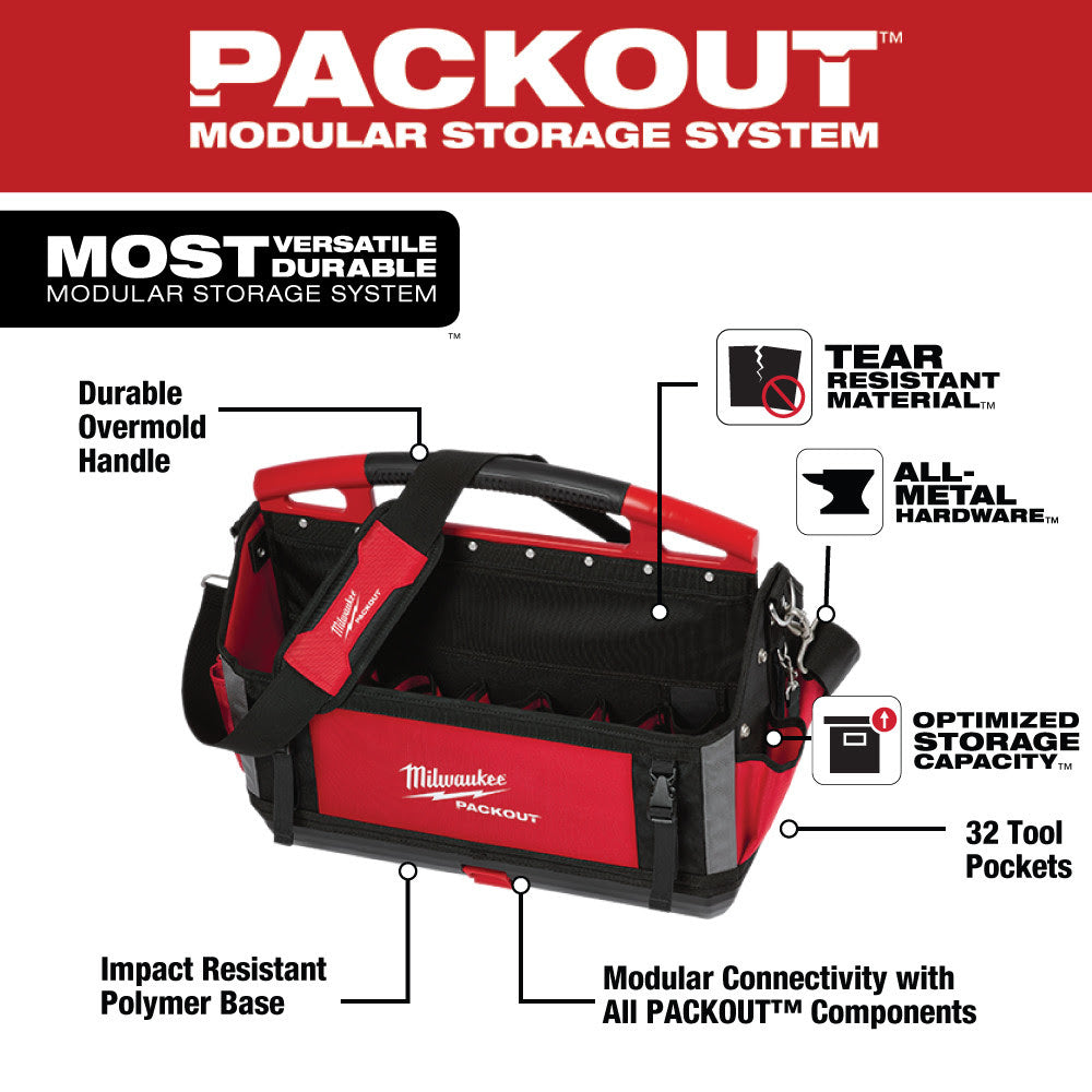 Milwaukee 48-22-8320 20" PACKOUT Tote - 2