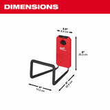 Milwaukee 48-22-8332 PACKOUT Shop Storage Wide Hook - 4