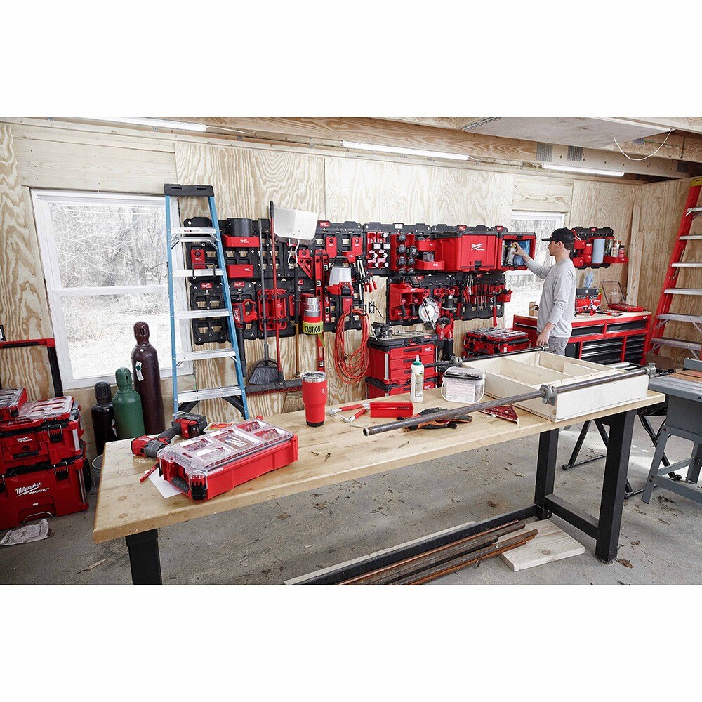 Milwaukee 48-22-8339 PACKOUT Shop Storage M18 Battery Rack - 11