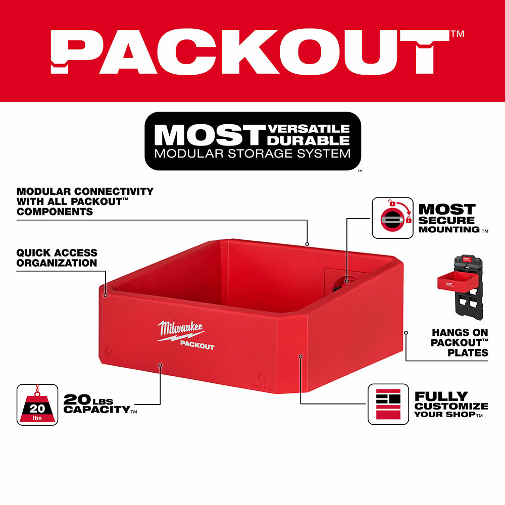 Milwaukee 48-22-8347 PACKOUT Shop Storage Compact Shelf - 2