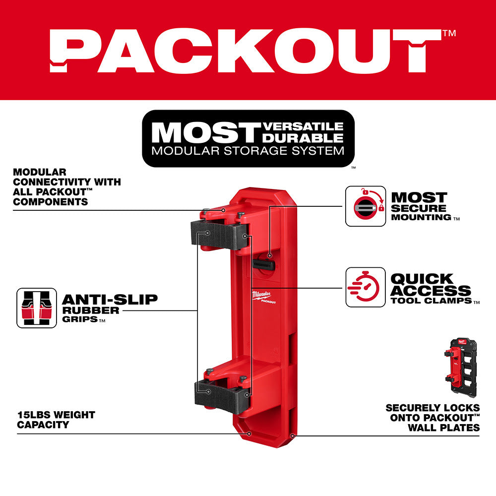 Milwaukee 48-22-8348 PACKOUT Long Handle Tool Holder - 2