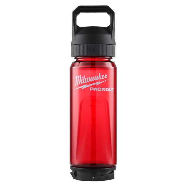 Milwaukee 48-82-8371RX PACKOUT 25oz Bottle with Chug Lid - Red