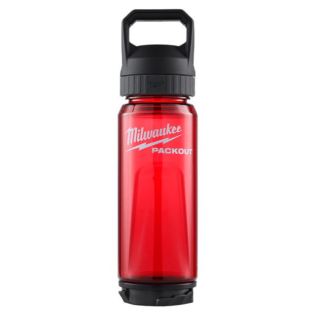 Milwaukee 48-22-8371R PACKOUT 25oz Bottle with Chug Lid - Red