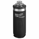 Milwaukee 48-22-8382B PACKOUT 18oz Insulated Bottle with Chug Lid - Black - 4