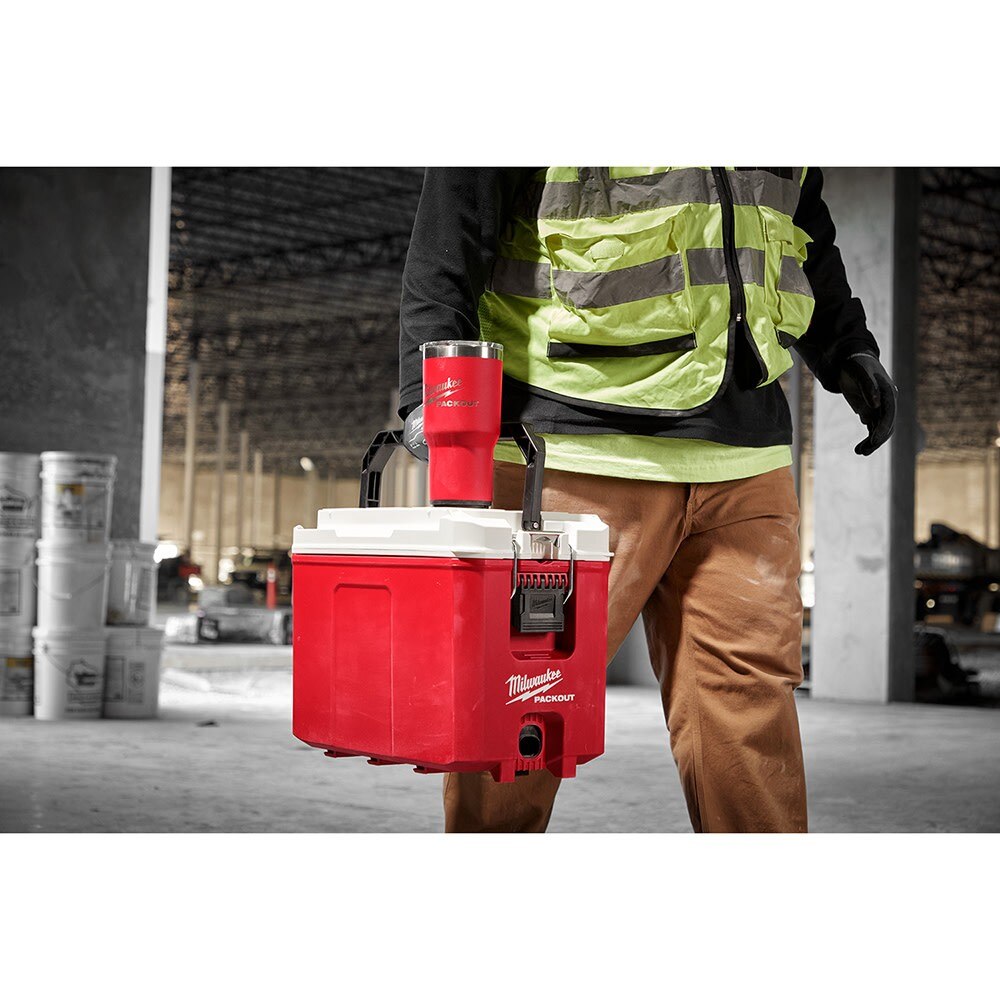 Milwaukee 48-82-8393RP 30oz Red Tumbler - 11