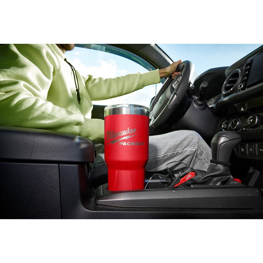 Milwaukee 48-82-8393RP 30oz Red Tumbler - 12